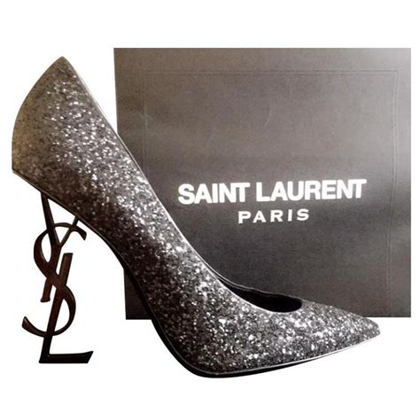 yves saint laurent black high heels|yves Saint Laurent heels price.